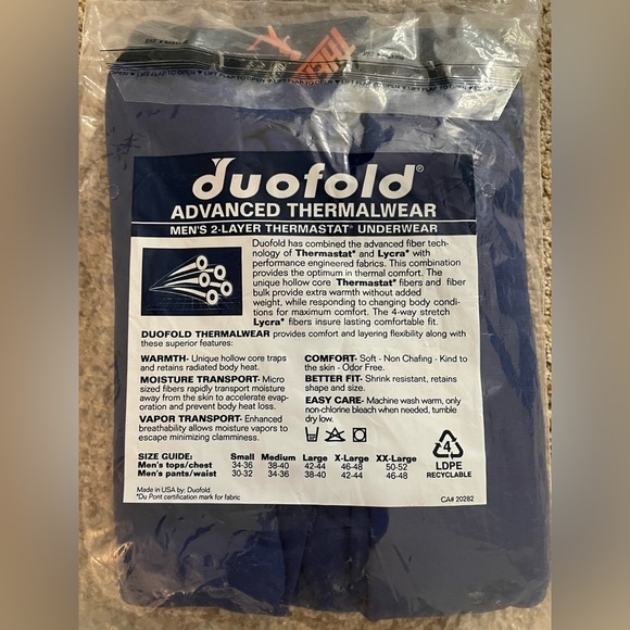 Micro Climate Mens Thermal Wear Size L - Picture 5 of 7